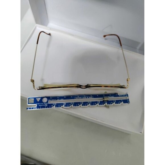 Vintage Alain Mikli Tortoise Frame Eyeglass with Hard Case - Picture 8 of 10